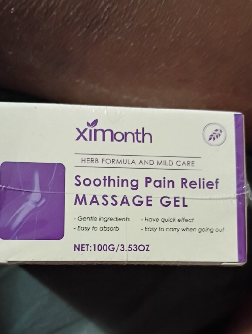 Ximonth Purple Soothing Pain Relief Massage Gel